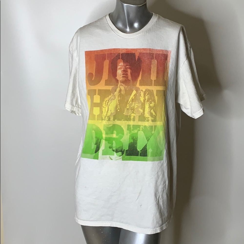 Vintage Jimi Hendrix Size Large T-Shirt Great Condition